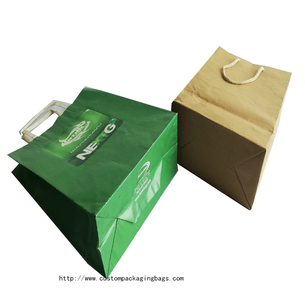 custom logo wrapping paper bag for gifts
