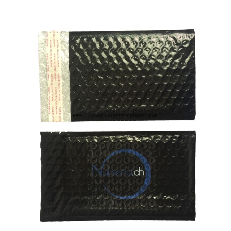 Self Adhesive Bubble Poly Mailing Bags Custom Printing Courier