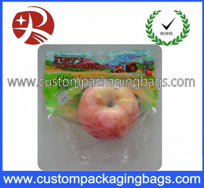 Eco Moisture Proof Heat Seal Fruit Packaging Bags For Shop