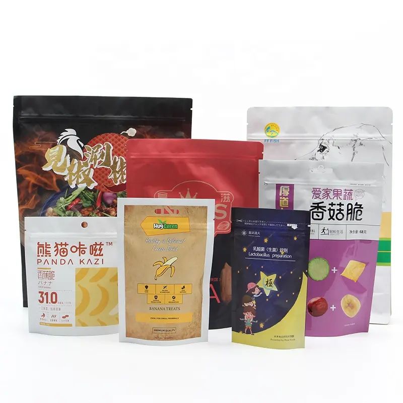 buy Tea Coffee Bag Printed Stand up Wholesales Food Packaging Pouches with Zipper Aluminum Foil Stand up Pouch6 Tea Coffee Bag Printed Stand up Wholesales on sales