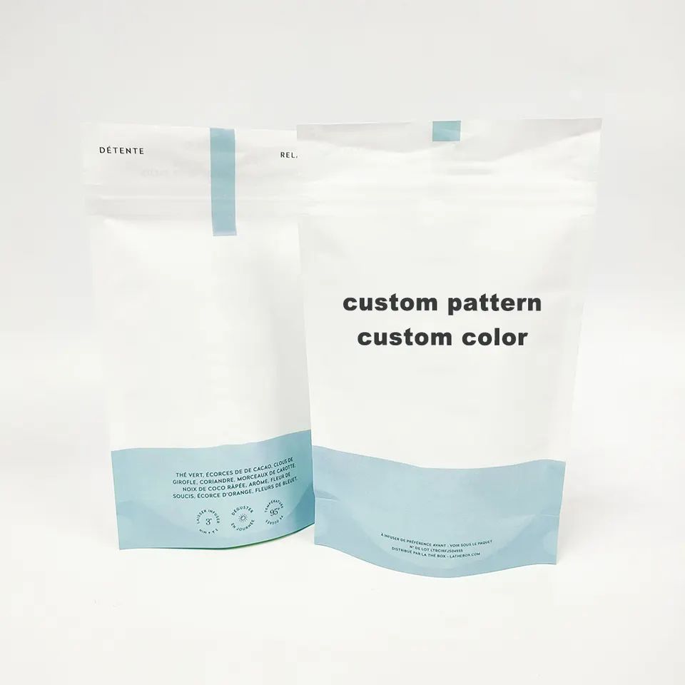 Customized Glossy Matt Eight-Side Seal Pet Dog Food Packaging Aluminum Foil Self-Sealing Composite Plastic Bag