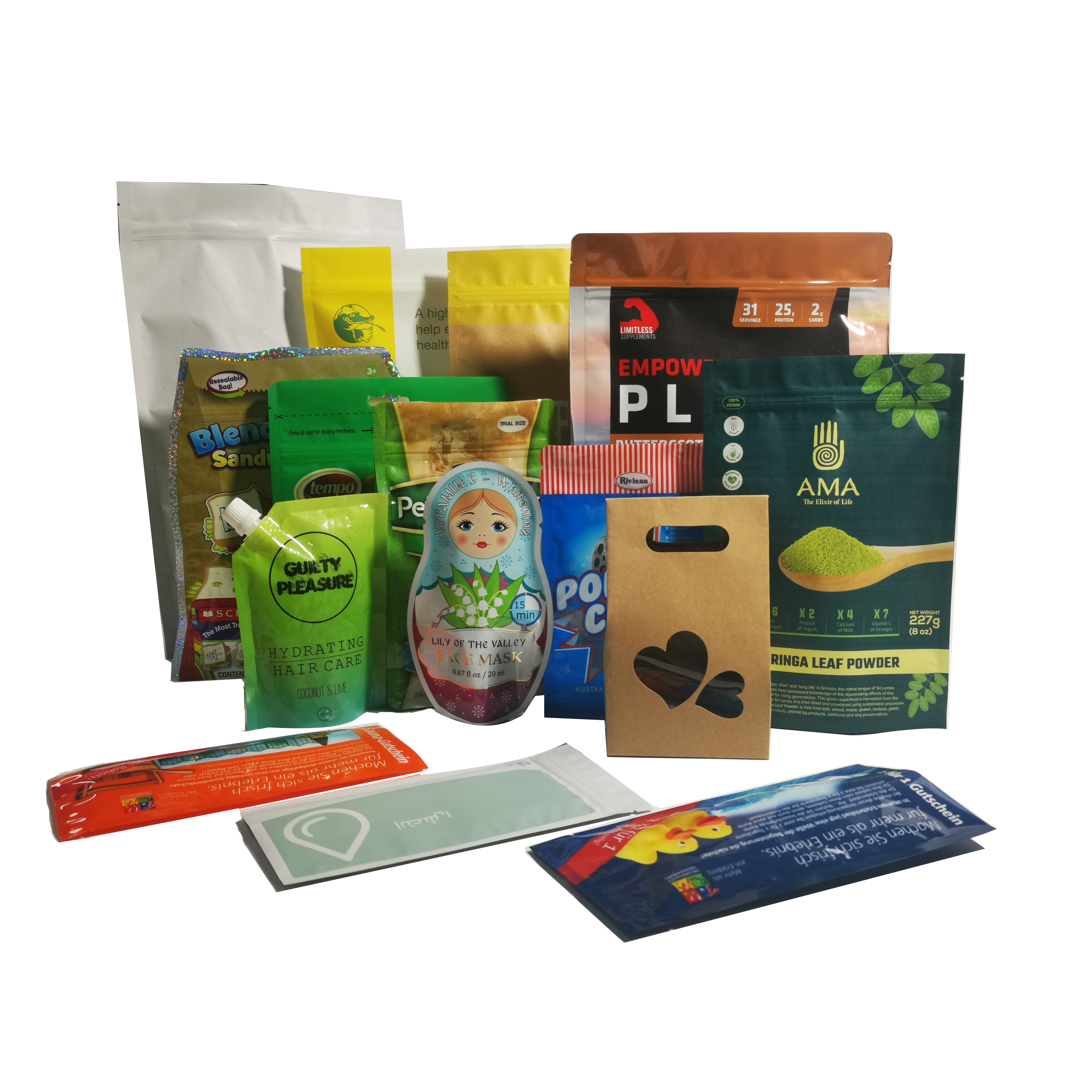 good quality Recycle Biodegradable Soft Plastic Fishing Lure Packaging Fish Bait Packing Bag with Ziplock wholesale