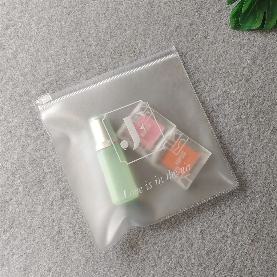 PE Diapositiva Cremallera Bolsa Impreso Personalizado Transparente Biodegradable Ziplock Bag