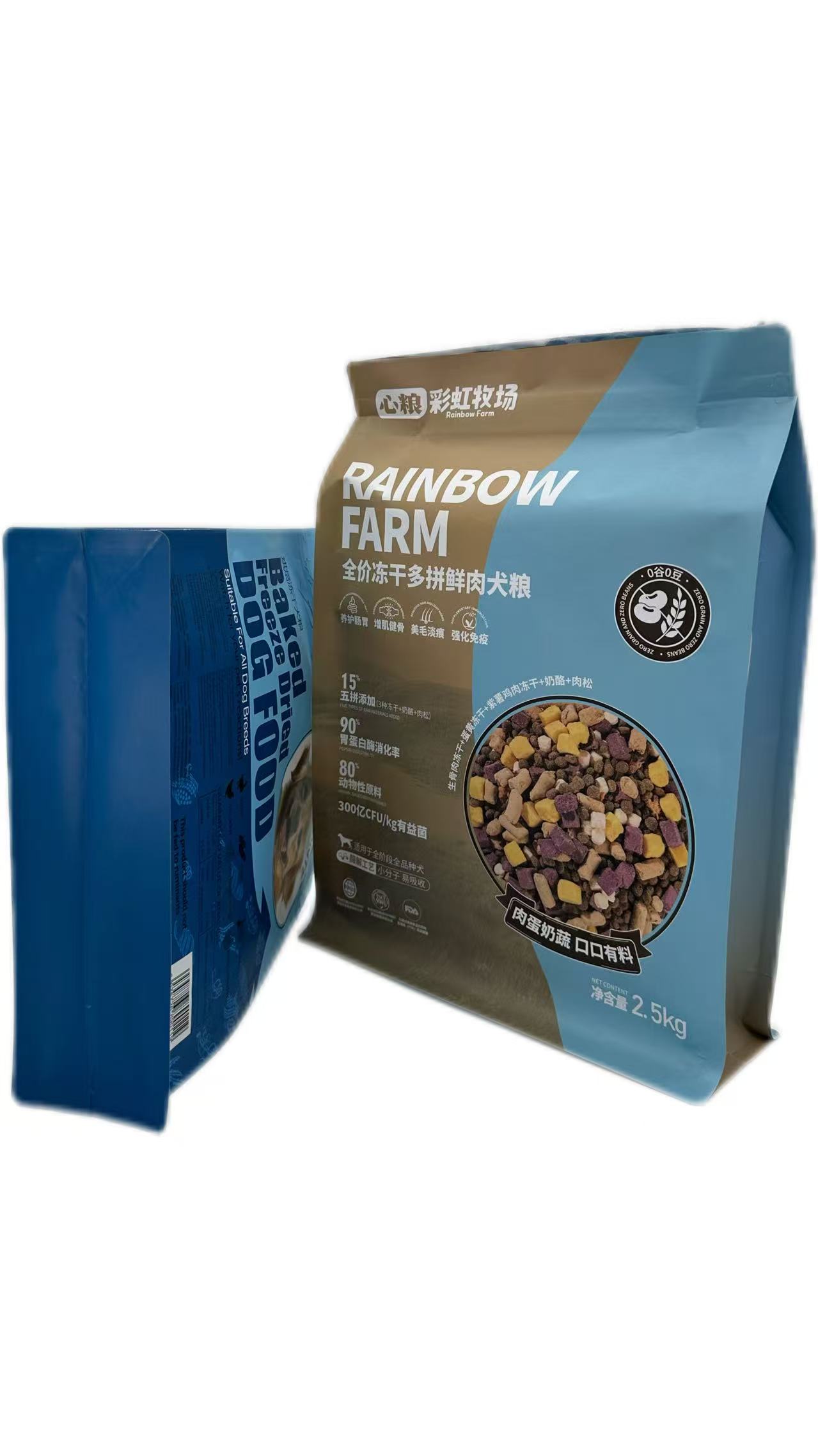 Customizable Pet Food Bags - Bulk Discounts Available - Minimum Order 500