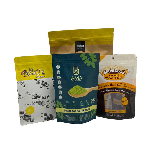 Colors of Food Packaging Bags