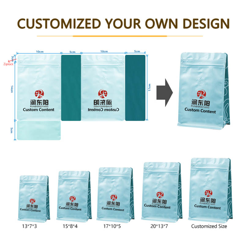 Customization options of Recyclable Shaped Pouches