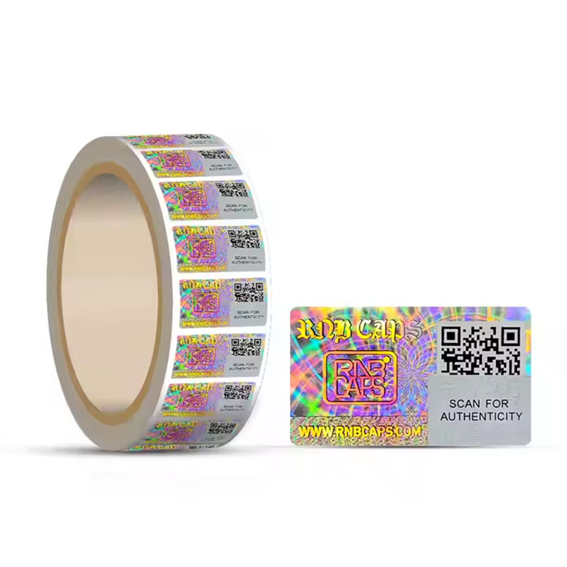 Custom QR Anti-Counterfeit Label Track Verify Secure For Consumer Goods