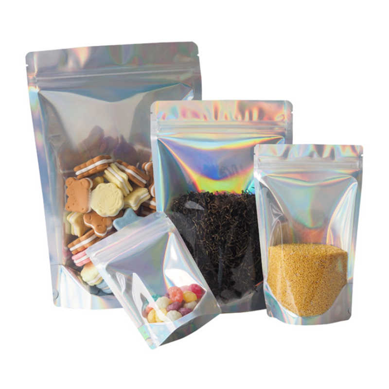 Resealable Clear Custom Food Bags Manufacturer Custom Logo Eco Friendly Material