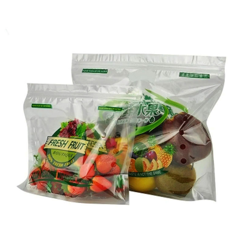 Supplier Food Grade Clear Produce Vegetable Packaging Bags For Pack