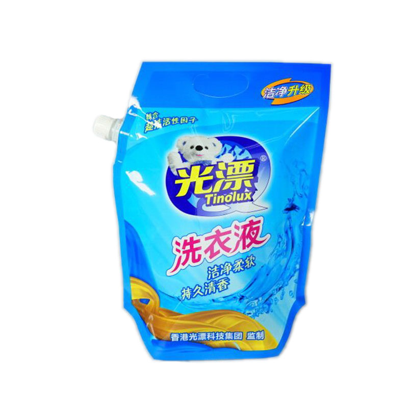 Manufacturer Leakproof Liquid Spout Pouch Packaging For Beverages Detergents