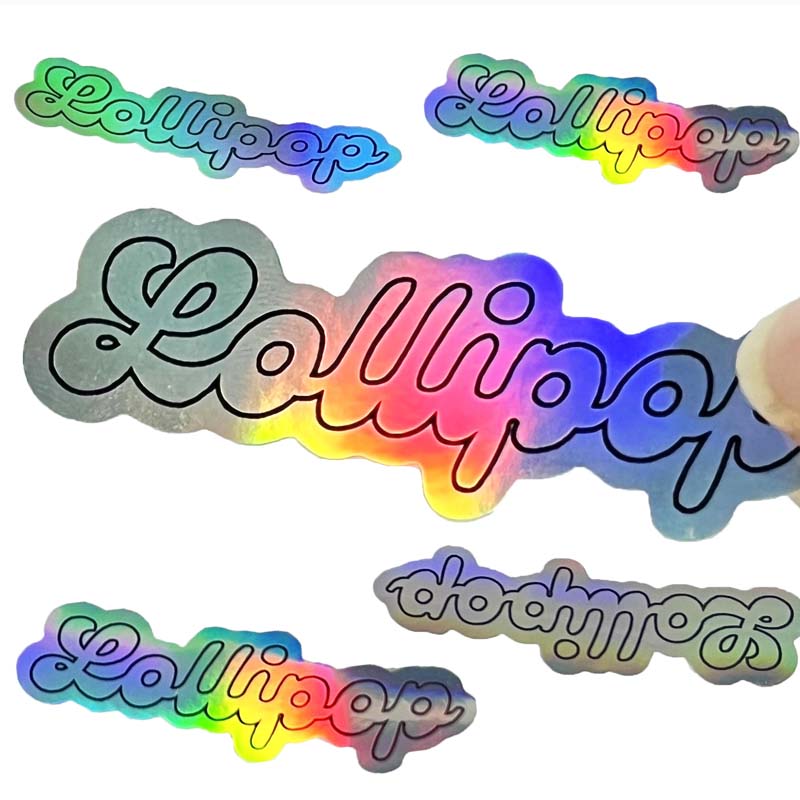 High quality Factory Scratchproof Holographic Stickers For Luxury Brand Authentication factory