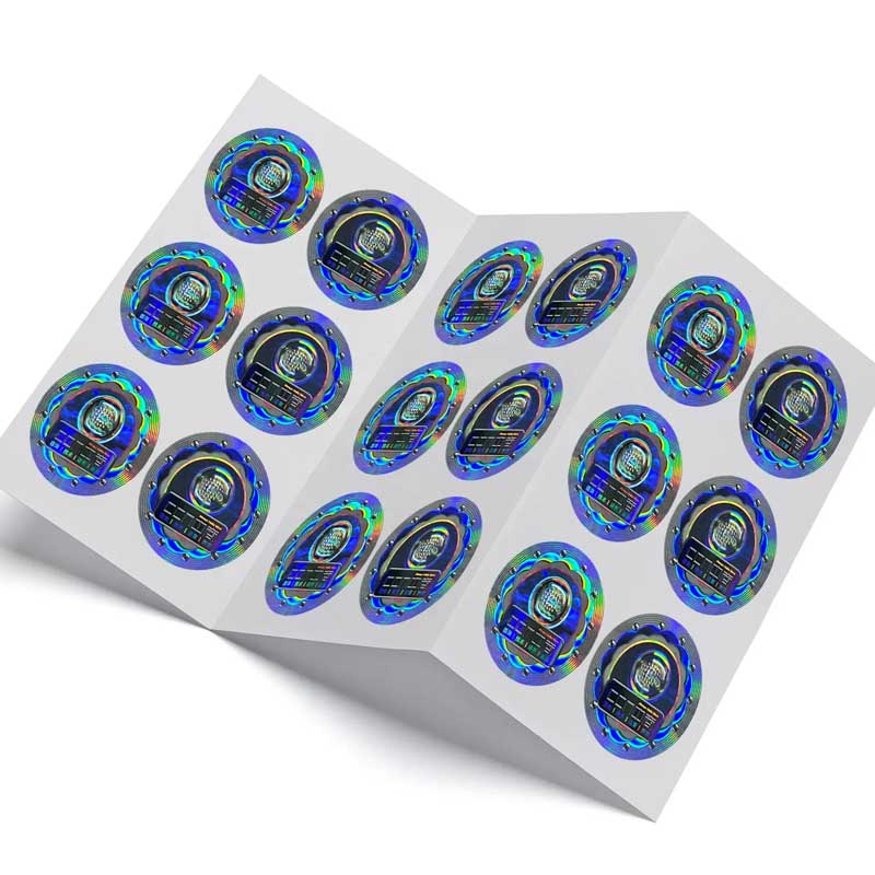 Design Eco Holographic Stickers For Sustainable Packaging Labels