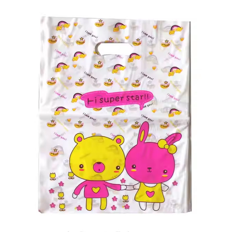 Wholesale Custom Reusable Plastic Shopping Bag For Supermarket Retail Use