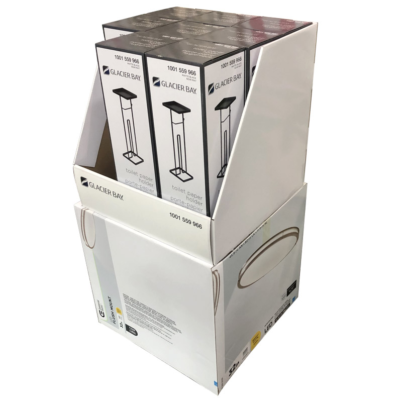 Custom Printed Cardboard Display Stand For Retail Promotion Bulk Supply