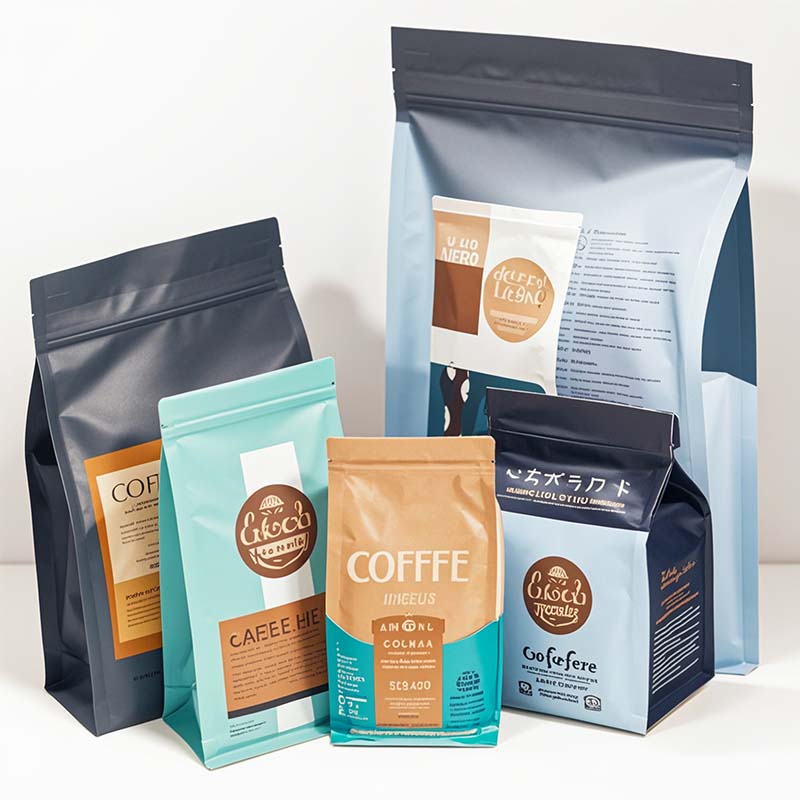 Custom Coffee Packaging Bags With Valve High Barrier OEM Service