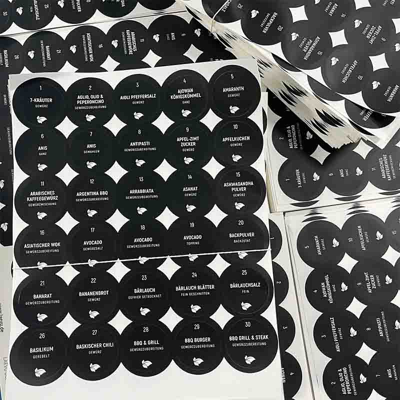 Durable Juice Bottle Labels Food Grade Self Adhesive Fast Supply