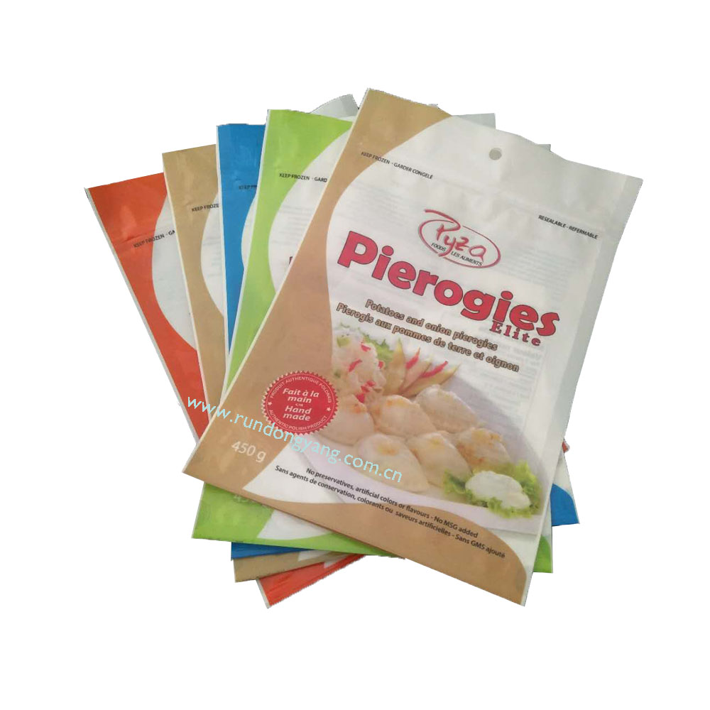 Matte Mylar Food Packaging Bag Resealable Heat Sealable 5mil Thickness