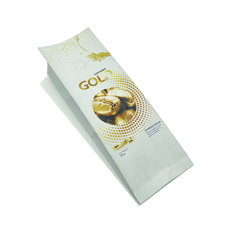 High quality High Barrier Foil Coffee Packaging Bag With Matte Finish And 3 Side Seal 500g factory