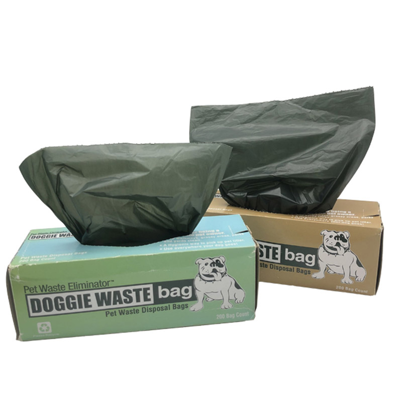Extra Large Pet Waste Bags Roll Type 20 Microns Thick 40x30cm Leak Proof