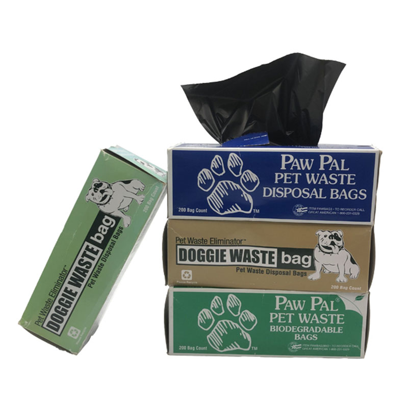 Extra Large Pet Waste Bags Roll Type 20 Microns Thick 40x30cm Leak Proof