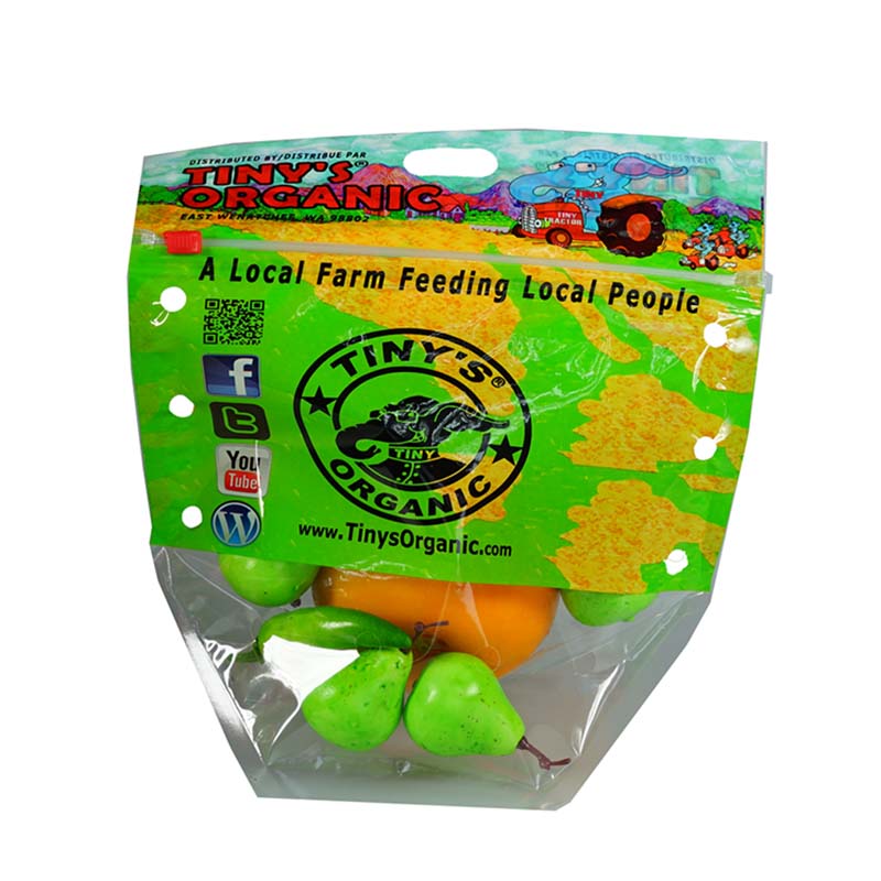 High quality Eco Friendly Reusable Mesh Fruit Bag For Grocery Packaging With Custom Size factory