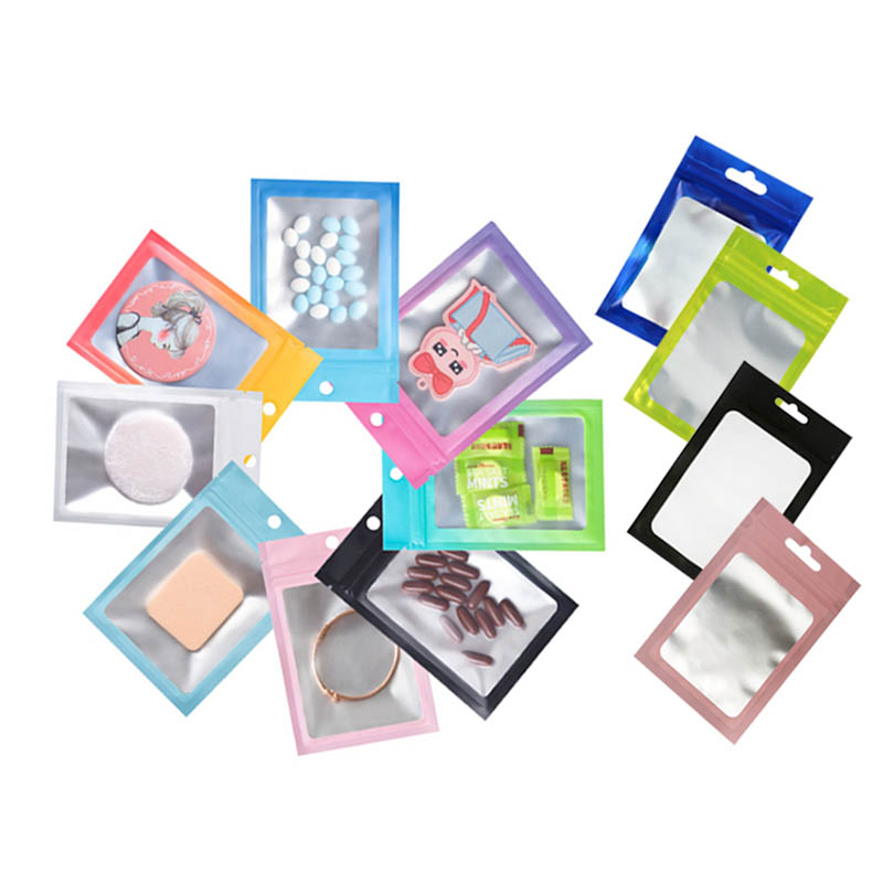 Colored Matte Heat Seal Bag 150 Micron Resealable Pouch for Snacks