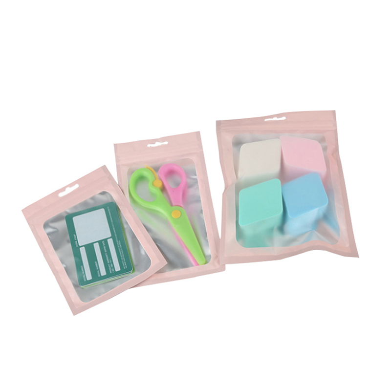 PE Heat Seal Bag Eco Friendly 100 Micron Clear Food Packaging