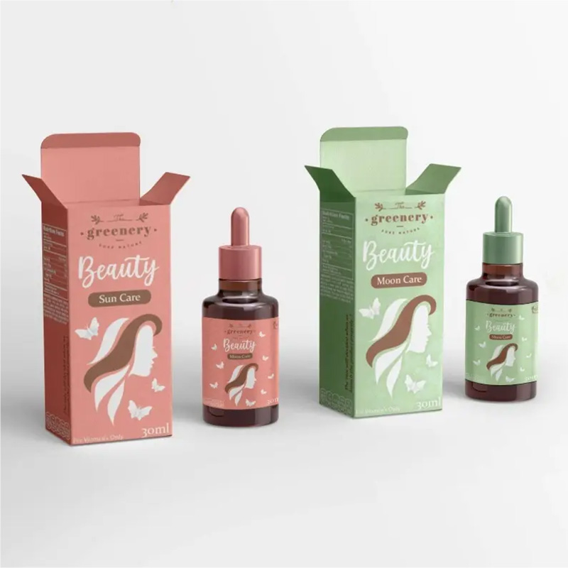 Recyclable White Cardboard Box 300gsm Lightweight Flat Pack Design