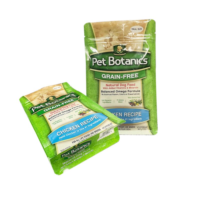 Recyclable Aluminum Foil Food Packaging Bag With Gusset Bottom 16x24cm 6mil