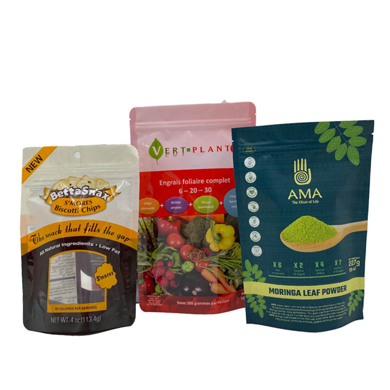 Matte Black Mylar Food Packaging Bag 3 Side Seal Heat Sealable 120μm Thick