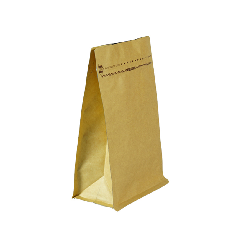 Recyclable Aluminum Foil Food Packaging Bag With Gusset Bottom 16x24cm 6mil