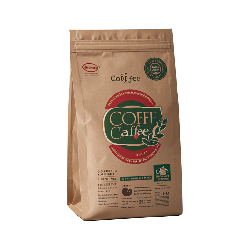 Custom Embossed Coffee Packaging 300 Microns Thickness Degradable