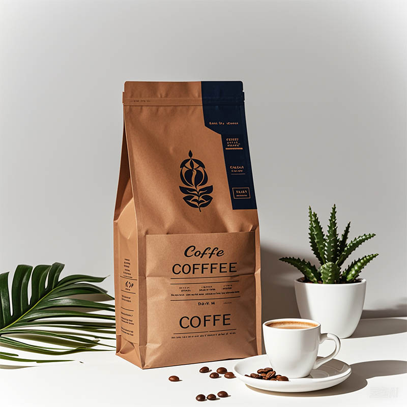 Degassing Valve Coffee Bags For Nitrogen Flushing Heat Resistant Seal LOGO Printing