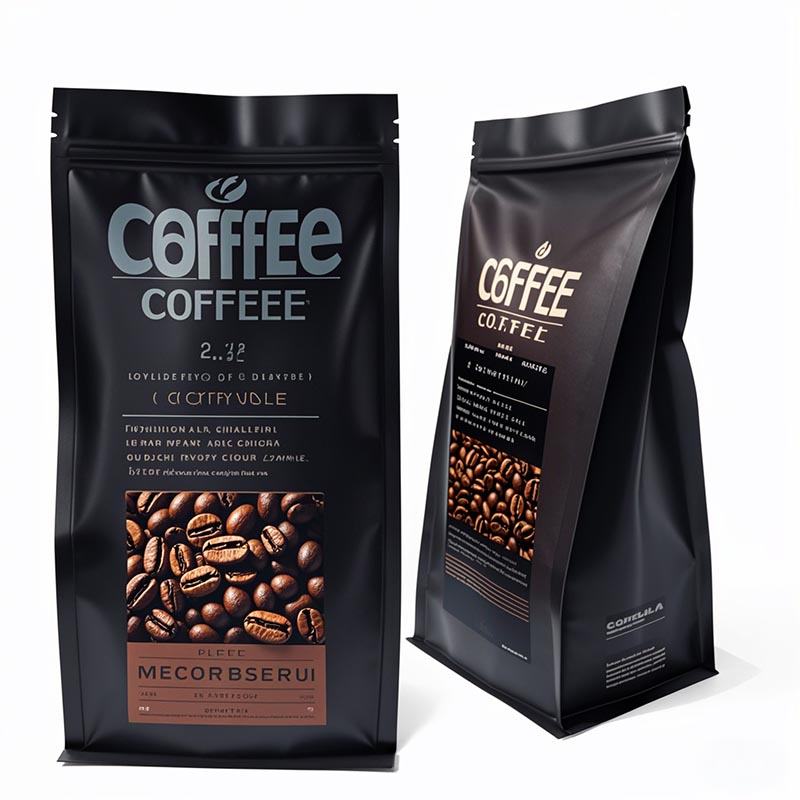 Degassing Valve Coffee Bags For Nitrogen Flushing Heat Resistant Seal LOGO Printing