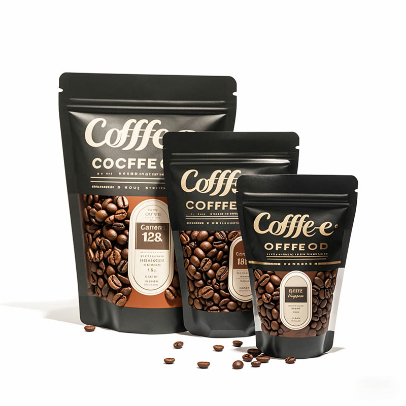 Southeast Asia Popular Coffee Packaging Moisture Proof Light-Blocking Design Low MOQ