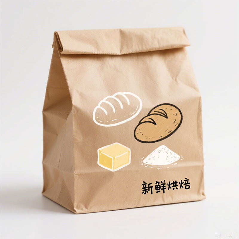 Large Capacity Eco-Friendly Reusable Baking Bags Supplier For Bulk Food Cooking 120g Paper