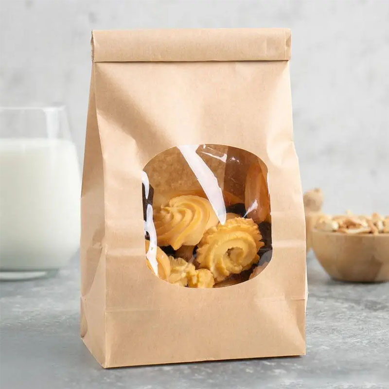 Eco-Friendly Reusable Baking Bags For Cost-Effective Food Packaging 140g Paper