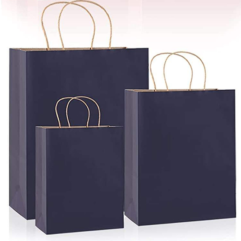 Luxury Printed Paper Shopping Bags – Sturdy Handles for Boutique Gift Packaging