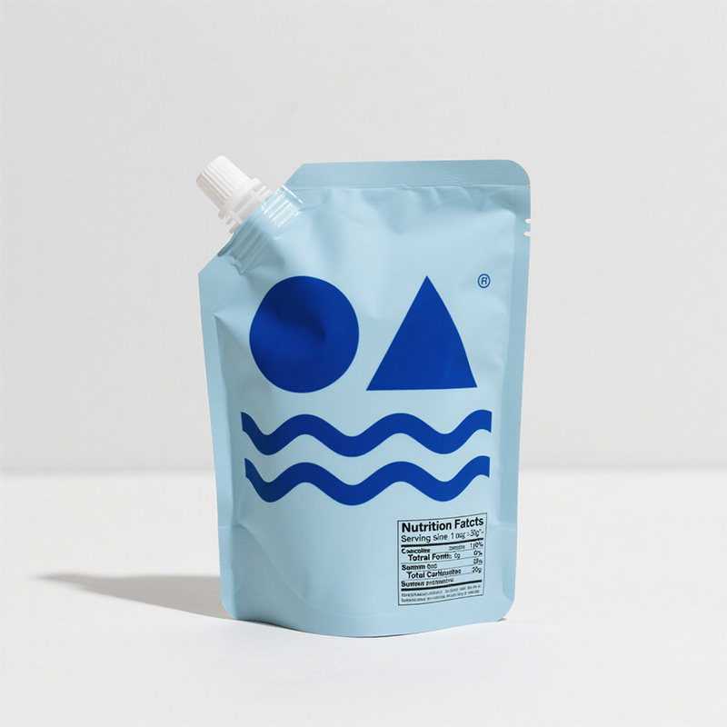 High Barrier PET PE Spout Pouch For Energy Drink Packaging In 100ml To 1000ml
