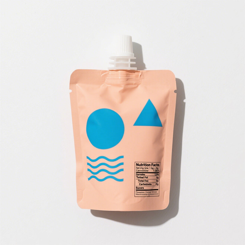 Multi Layer Laminated Spout Pouch For Industrial Liquid Packaging With UV Protection