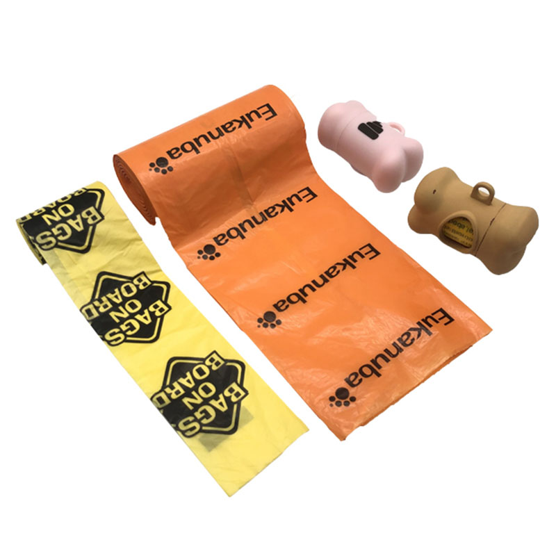 Factory Durable Pet Poop Bags Easy Tear-Off Design Bulk Supply 18 Microns 32x23cm Blue Color