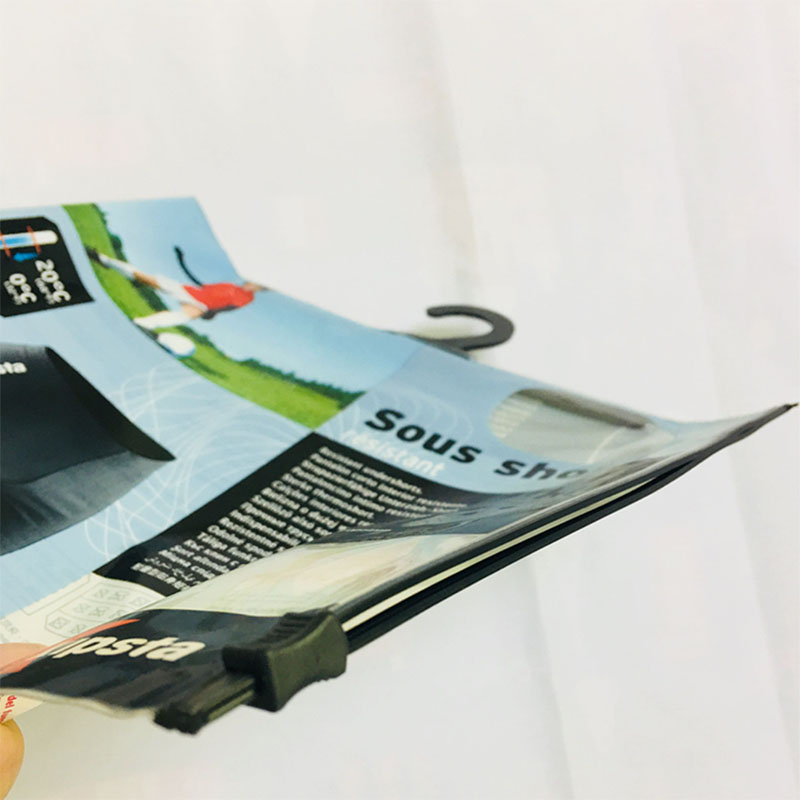 Reusable Transparent Zipper Bags for Shirts Jackets and Fashion Items with Logo