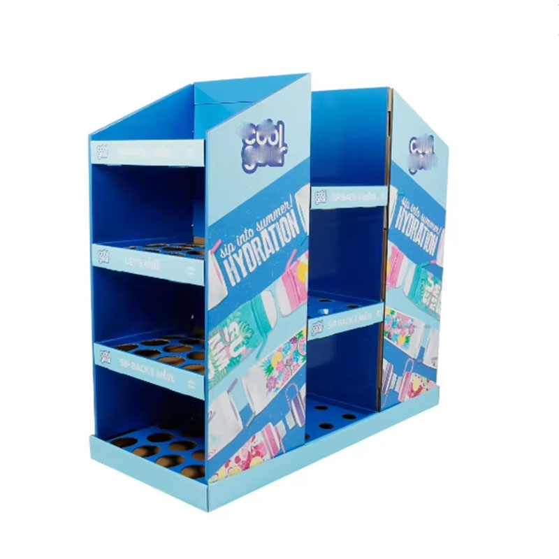 Custom Logo Paper Display Stand Color Shape Size Available Wholesale