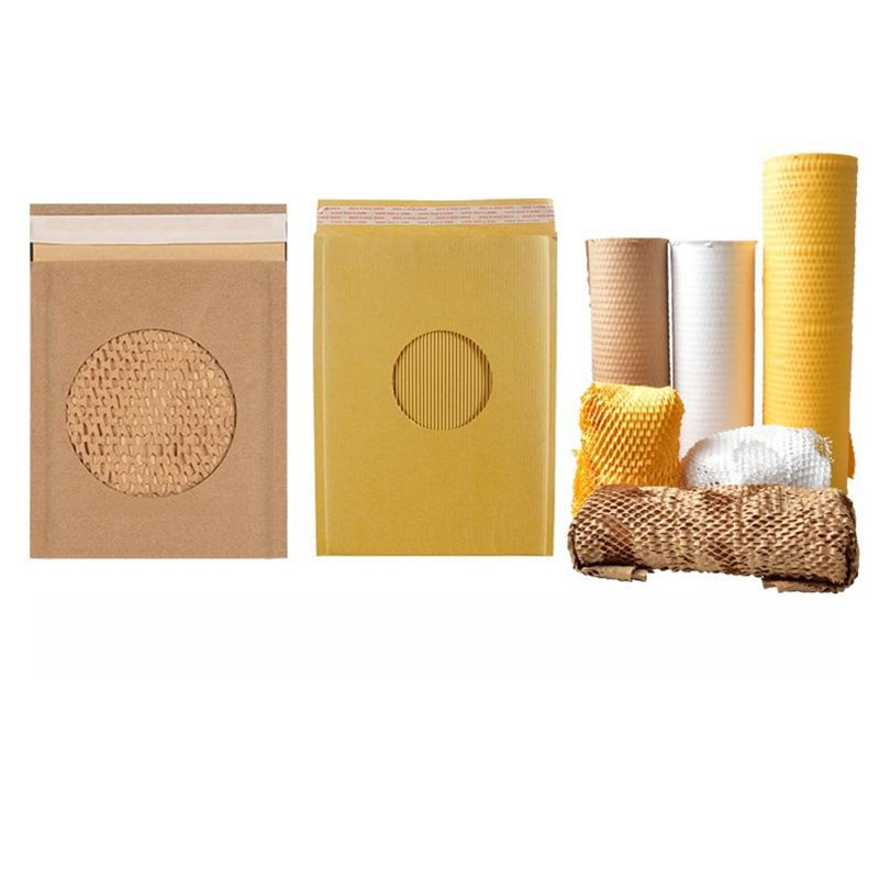 OEM Biodegradable Shockproof Honeycomb Shipping Bags Custom Logo Printing Supplier
