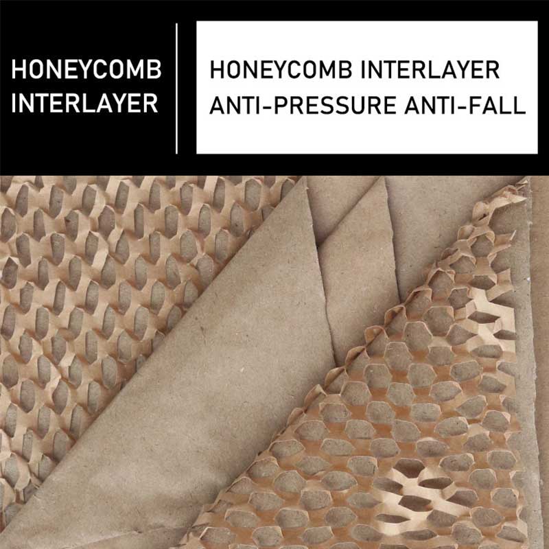 Custom Size Biodegradable Honeycomb Mailers Shock Resistant Bags Factory Wholesale