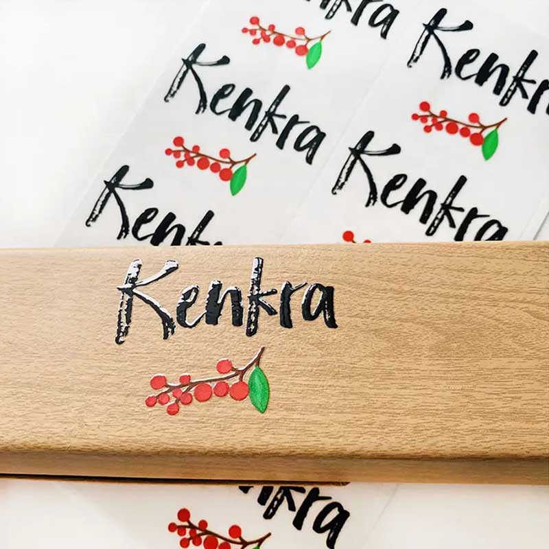 Personalized UV Transfer Vinyls Waterproof Scratch Proof Custom Printing Service