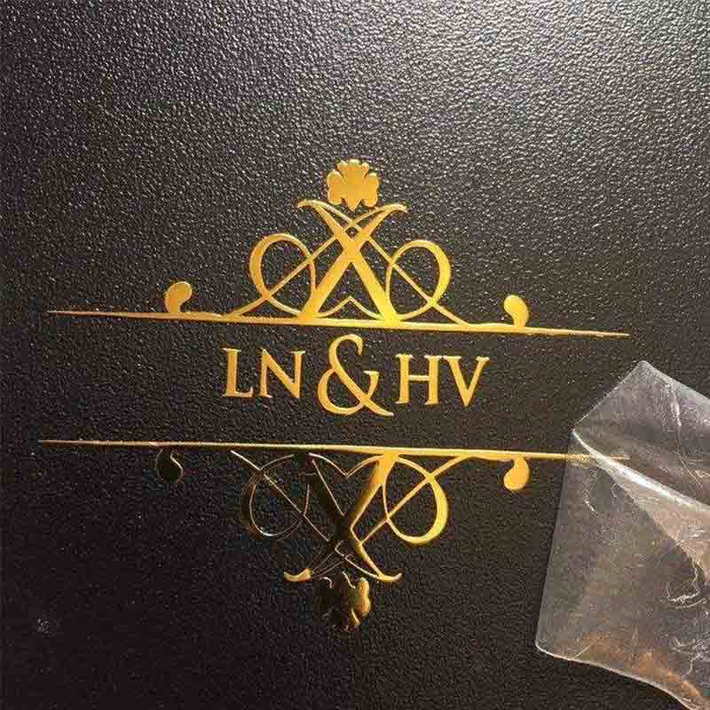 Custom 3D UV Transfer Metal Stickers Waterproof Sunproof Logo Label Printing