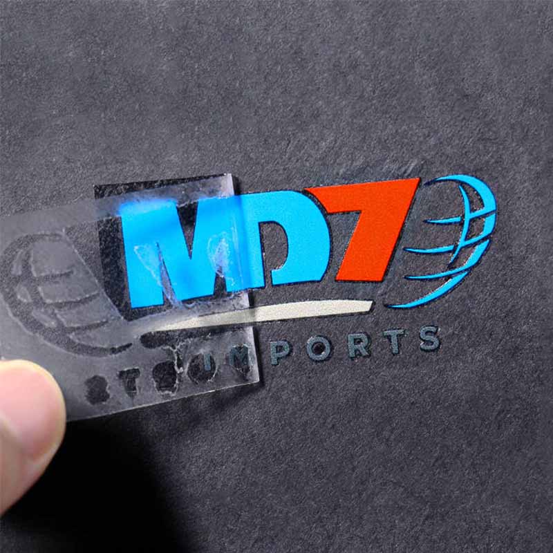 High Quality UV Transfer Labels Waterproof Fade Proof Custom Logo