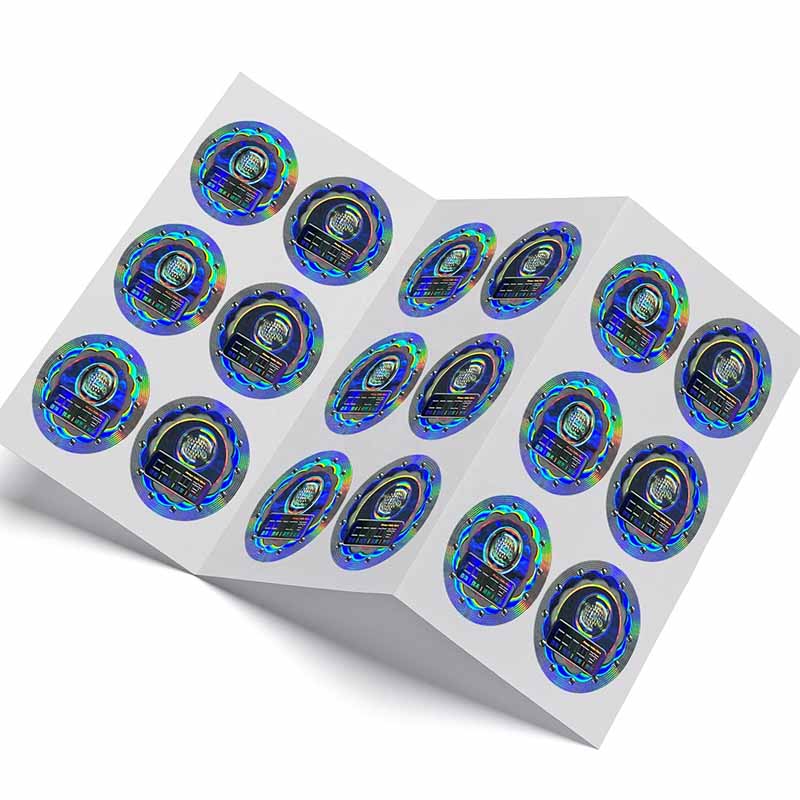 custom Premium Holographic Void Tamper Proof Anti-Counterfeit Labels OEM Manufacturer online