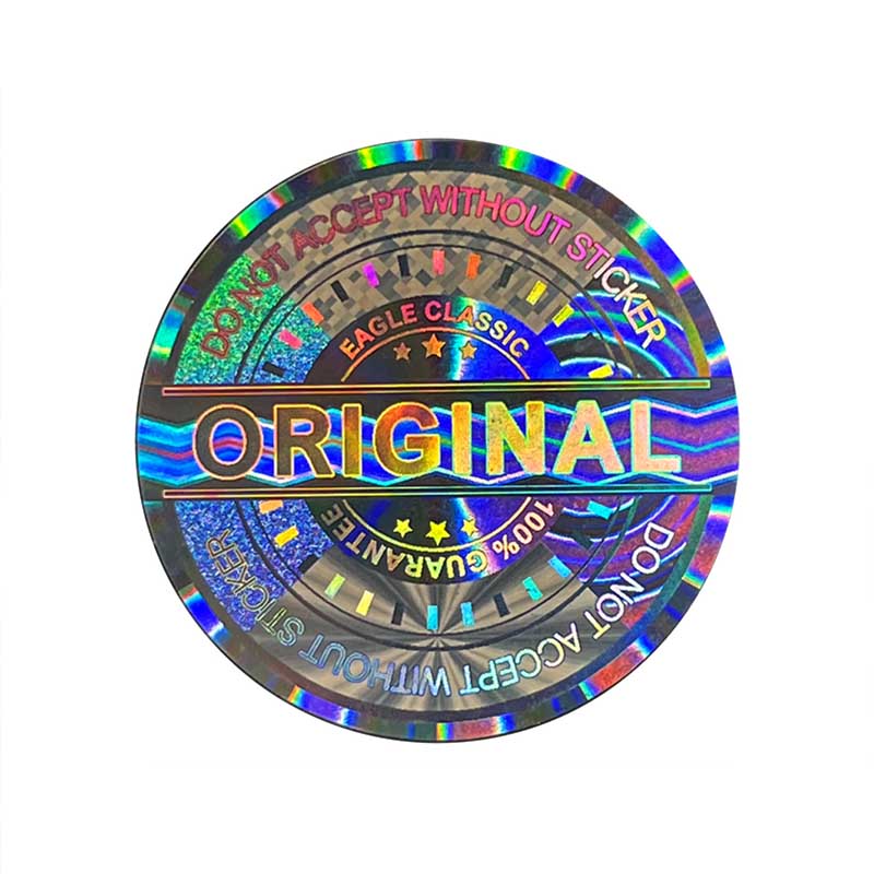 High quality Factory Custom Void Pattern Anti-Counterfeit Labels Tamper Proof Durable Stickers factory